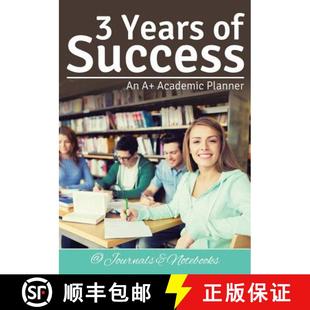 【3-4周达】3 Years of Success: An A+ Academic Planner [9781683266105]