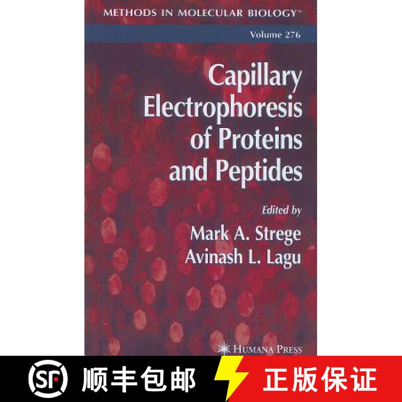 【3-4周达】Capillary Electrophoresis of Proteins and Peptides [9781617373077]