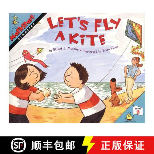 【3-4周达】Let's Fly a Kite: MathStart Level 2: Symmetry [9780064467377]