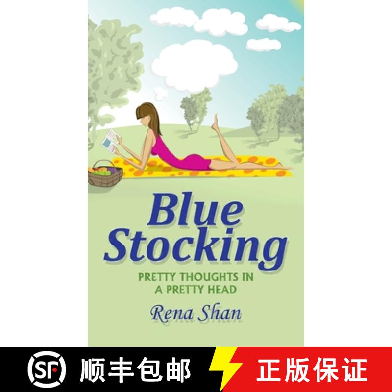 【2-3周达】Blue Stocking: Pretty Thoughts in a Pretty Head [9781543765878]