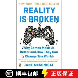 现货 现实是破碎的 游戏改变世界 Reality Is Broken: Why Games Make Us Better and How They Can Change th... [9780143120612]