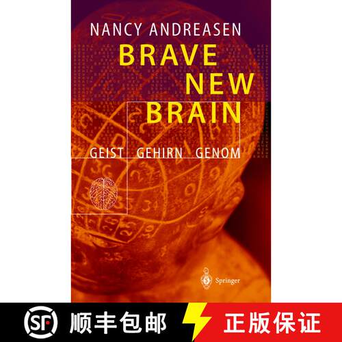 【3-4周达】精装 Brave New Brain: Geist - Gehirn - Genom [9783540428411]