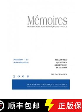 预订 Measured Quantum Groupoids in action 法国数学学会 [9782856292655]