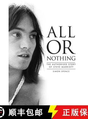 【3-4周达】All or Nothing: The Authorized Story of Steve Marriott [9781915841209]
