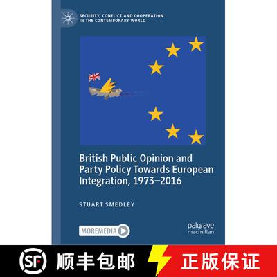 【3-4周达】精装 British Public Opinion and Party Policy Towards European Integration, 1973–2016 [9783031825941]