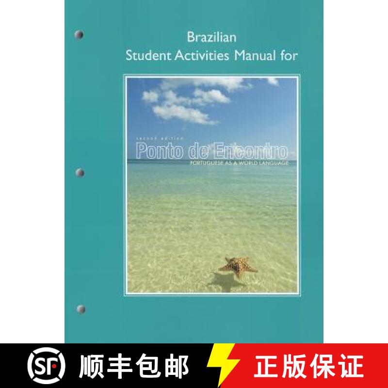 【3-4周达】Brazilian Student Activities Manual for Ponto de Encontro: Portuguese as a World Language [9780205783465]