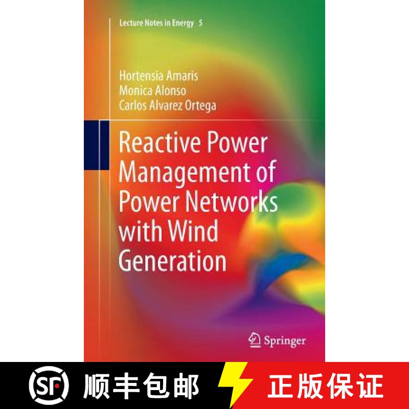 【3-4周达】Reactive Power Management of Power Networks with Wind Generation [9781447160069]