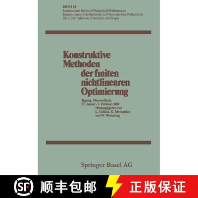 【3-4周达】Konstruktive Methoden der finiten nichtlinearen Optimierung : Tagung, Oberwolfach, 27. Jan... [9783034863230]