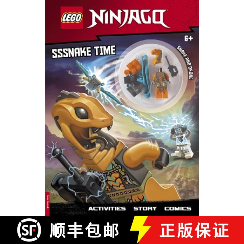 Lego (R) Ninjago (R): Sssnake Time Activity Book (with Snake Warrior Minifigure) [9781780558752]