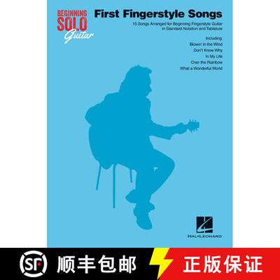 【3-4周达】First Fingerstyle Songs: First Fingerstyle Songs [9781480395091]