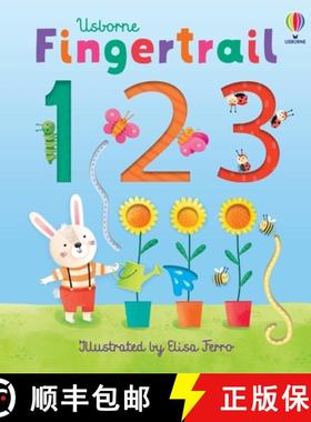 【3-4周达】Fingertrail 123: A Kindergarten Readiness Book For Kids [9781805070542]