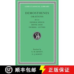 Volume Orations Exordia. 9780674994126 Essay. VII 4周达 Speech. Funeral Letters Erotic