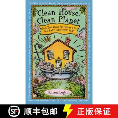 【3-4周达】Clean House, Clean Planet: Clean Your House for Pennies a Day, the Safe, Nontoxic Way [9780671535957]