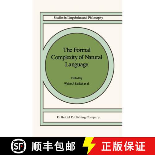 【3-4周达】The Formal Complexity of Natural Language [9781556080470]