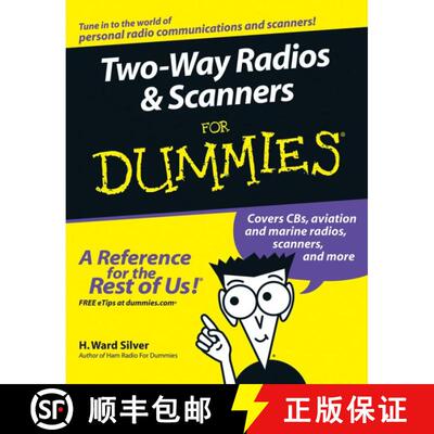 【3-4周达】Two-Way Radios & Scanners For Dummies [Wiley电子电气工程] [9780764595820]