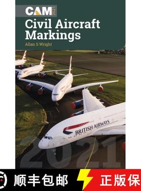 【3-4周达】Civil Aircraft Markings 2021 Op/HS [9781910809891]