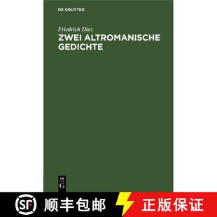 【3-4周达】精装 Zwei altromanische Gedichte [9783112637999]