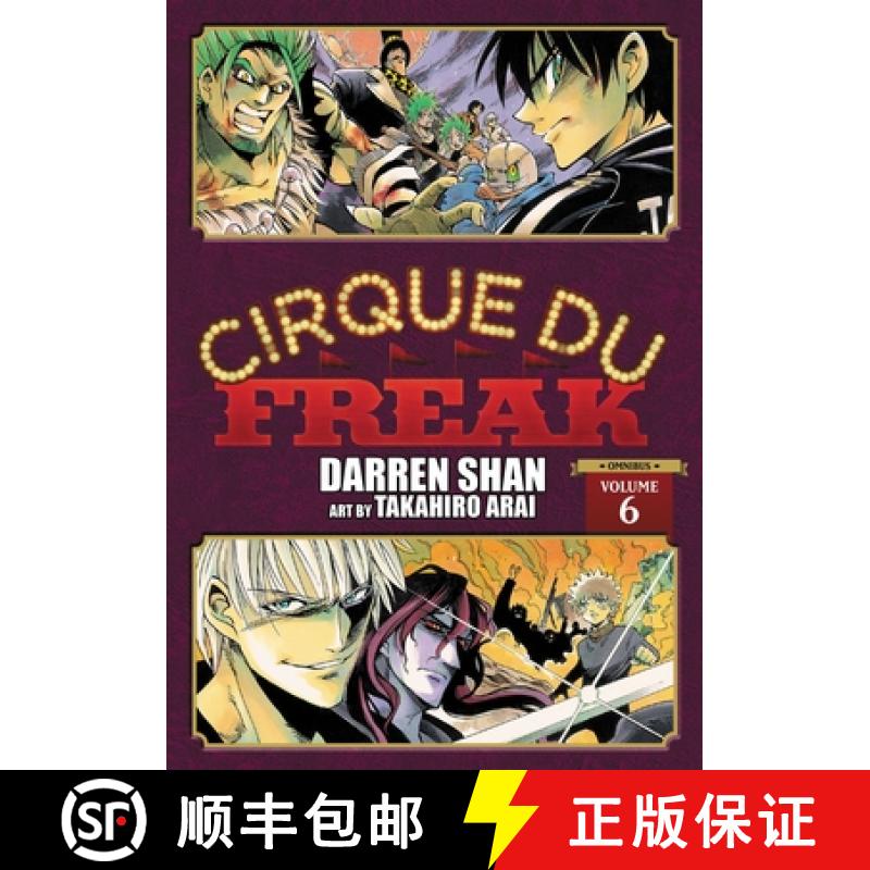 【2-3周达】Cirque Du Freak: The Manga, Vol. 6: Omnibus Edition Volume 6 [9781975321598]