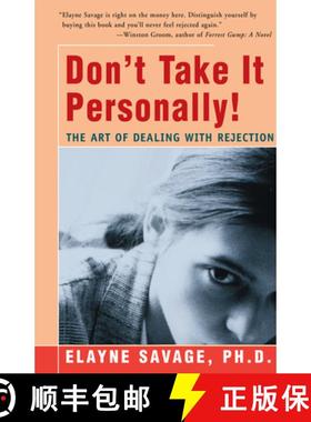 【3-4周达】Don't Take It Personally : The Art of Dealing with Rejection [9781504036238]
