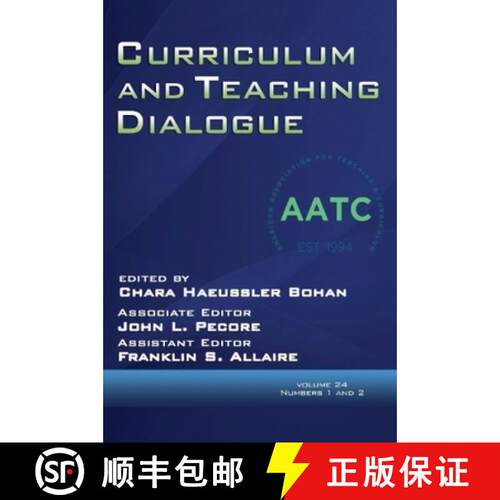 【3-4周达】精装 Curriculum and Teaching Dialogue Volume 20, Numbers 1 & 2, 2018 (hc) [9781641133821]