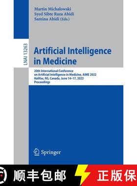【3-4周达】Artificial Intelligence in Medicine: 20th International Conference on Artificial Intellige... [9783031093418]
