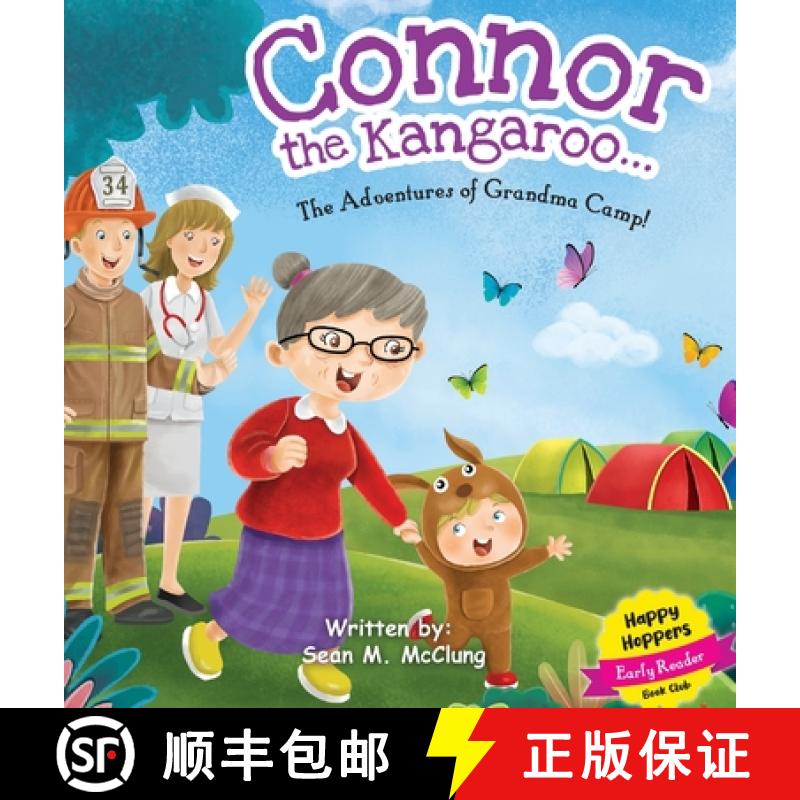【2-3周达】Connor the Kangaroo...The Adventures of Grandma Camp! [9781737480617]