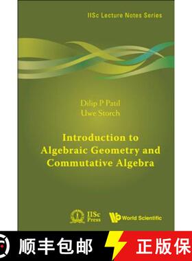 【3-4周达】Introduction to Algebraic Geometry and Commutative Algebra [9789814304566]