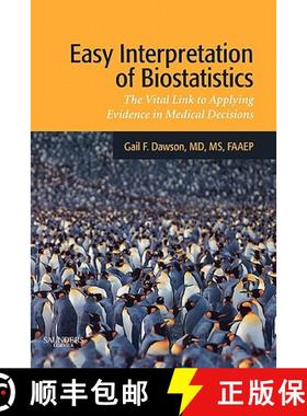 【3-4周达】Easy Interpretation of Biostatistics: The Vital Link to Applying Evidence in Medical Decis... [9781416031420]