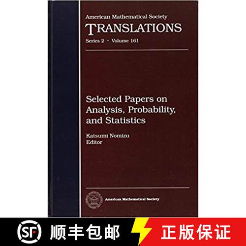 【3-4周达】精装 Selected Papers on Analysis, Probability, and Statistics [9780821875124]
