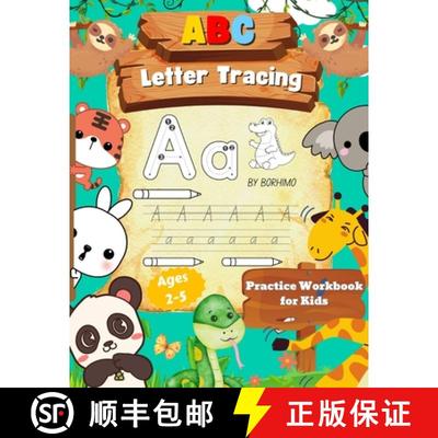 【3-4周达】Letter Tracing Book for Kids 3-5 Years Old: Big Letter Tracing Book for Kids, Fun Activity... [9780237042585]