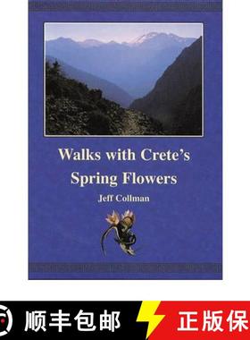 【3-4周达】Walks with Crete's Spring Flowers [9780954598808]