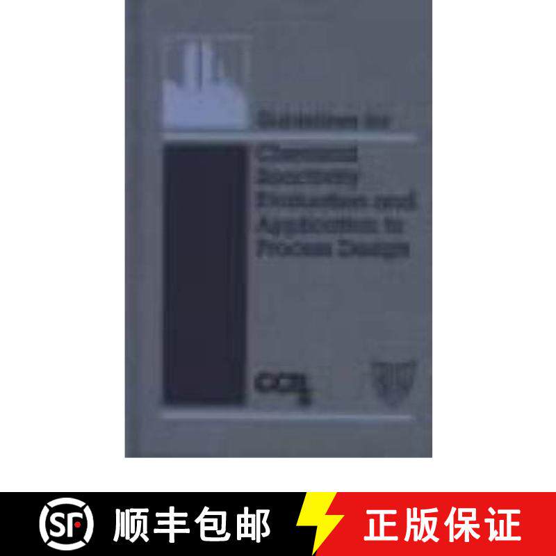 【3-4周达】Guidelines For Chemical Reactivity Evaluation And Application To Process Design [Wiley化学... [9780816904792]