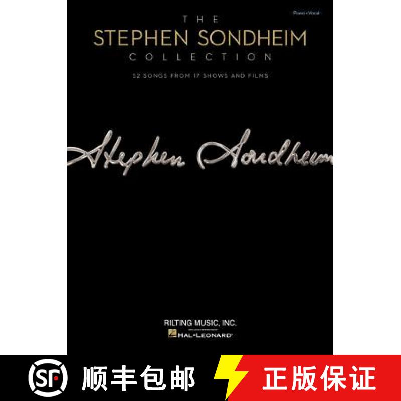 【4周达】The Stephen Sondheim Collection: 52 Songs from 17 Shows and Films Arranged for Voice with Pi... [9781617804298]