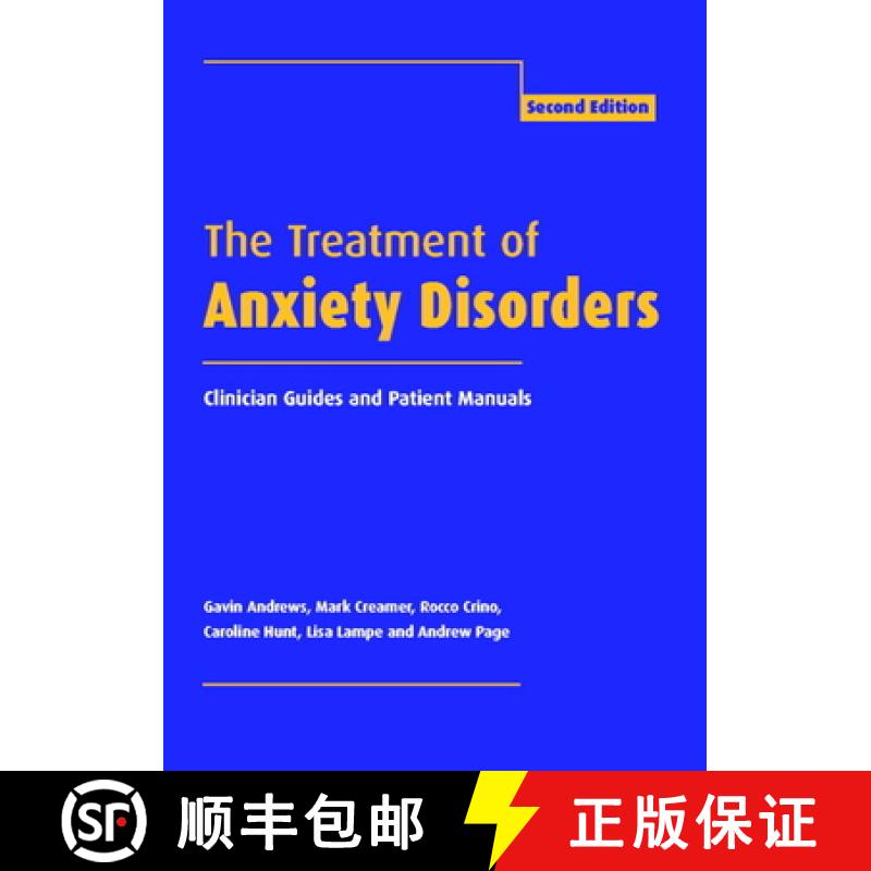 【4周达】The Treatment of Anxiety Disorders: Clinician Guides and Patient Manuals [9780521788779]