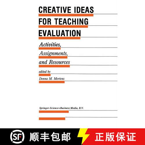 【3-4周达】精装 Creative Ideas For Teaching Evaluation : Activities, Assignments and Resources [9780792390213]