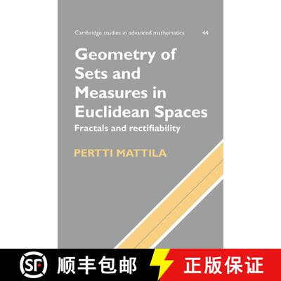 现货 欧氏空间中集合与测度几何 Geometry of Sets and Measures in Euclidean Spaces: Fractals and Rectifi... [9780521655958]