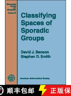 【3-4周达】Classifying Spaces of Sporadic Groups [9780821844748]