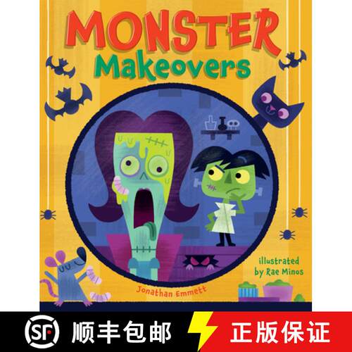 【3-4周达】精装 Monster Makeovers [9781454712084]