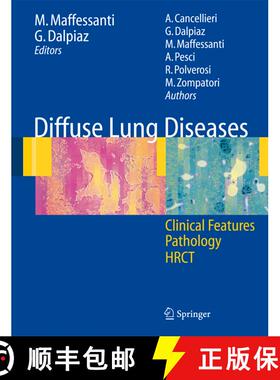 【3-4周达】Diffuse Lung Diseases: Clinical Features, Pathology, HRCT [9788847004290]