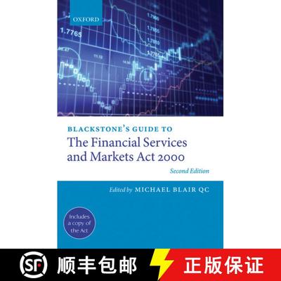 【3-4周达】Blackstone's Guide to the Financial Services and Markets ACT 2000 (Revised) [9780199576333]