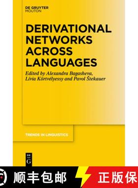 预订 Derivational Networks Across Languages [9783110778144]