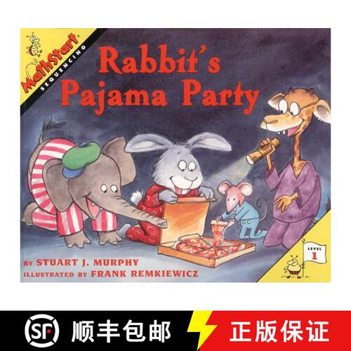 【3-4周达】Rabbit's Pajama Party: MathStart Level 1: Sequencing [9780064467223]