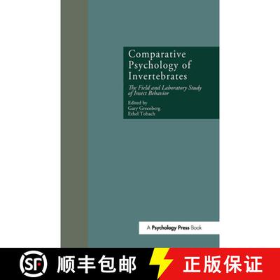 【3-4周达】精装 Comparative Psychology of Invertebrates : The Field and Laboratory Study of Insect Be... [9780815321965]
