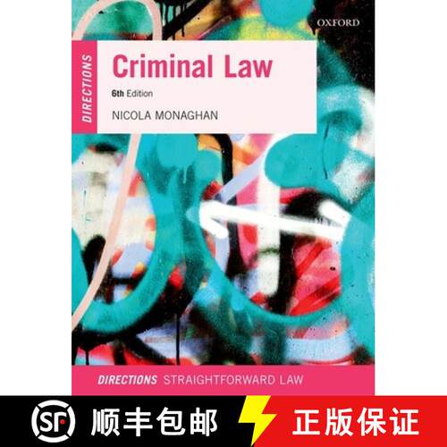 【3-4周达】Criminal Law Directions [9780198848783]