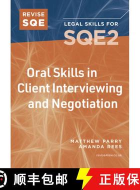 【3-4周达】Revise SQE Oral Skills for SQE2: Client Interviewing and Negotiation: Legal Skills for SQE2 [9781917183079]