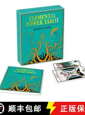 【3-4周达】Elemental Power Tarot: Includes a Full Deck of 78 Cards and a 64-Page Illustrated Book [Wi... [9781782499220]