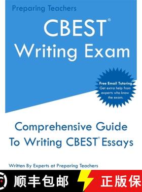 预订 CBEST Writing Exam: Comprehensive New 2020 Guide To Writing CBEST Essays - Free Online Tutoring [9781087815145]