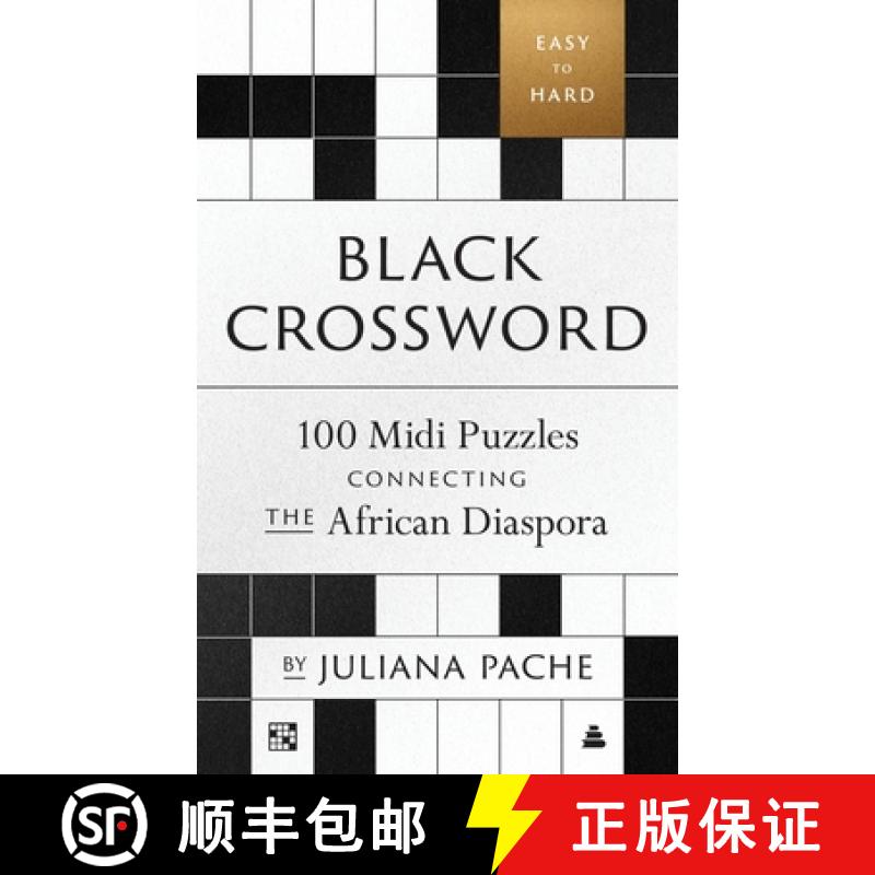 【3-4周达】Black Crossword: 100 MIDI Puzzles Connecting the African Diaspora [9780063390300]