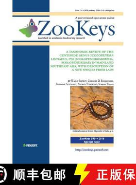 预订 ZooKeys 590: A Taxonomic Review of the Centipede Genus Scolopendra Linnaeus, 1758 (Scolopendromo... [9789546428226]