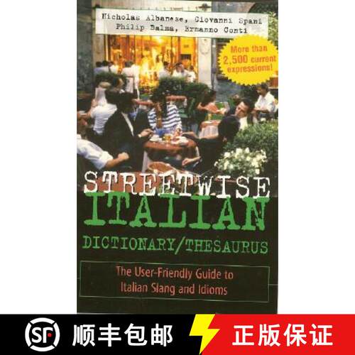 【3-4周达】Streetwise Italian Dictionary/Thesaurus: The User-Friendly Guide to Italian Slang and Idioms [9780071430708]